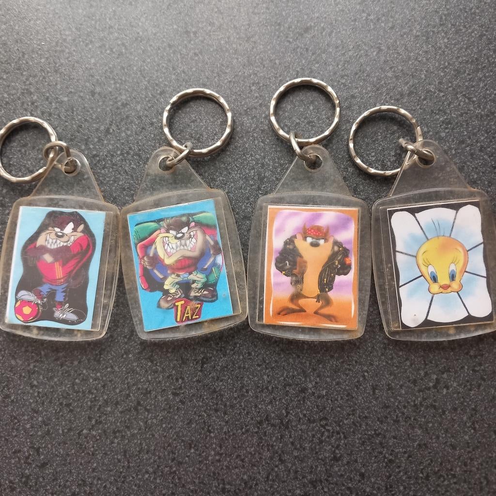 Verzameling sleutelhangers tasmanian en tweety, Ophalen of Verzenden, Nieuw