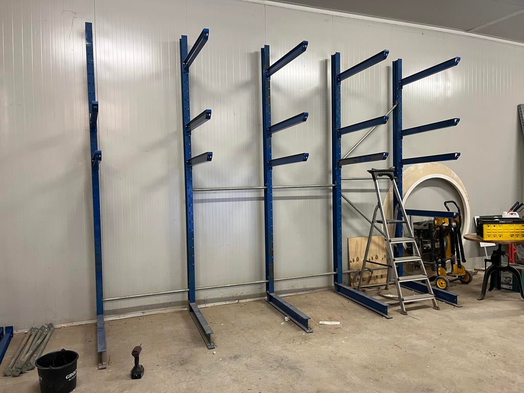 Hout opslag stelling rek hout voorraad planken magazijn ️, Ophalen of Verzenden, 50 mm of meer, Balk, Minder dan 200 cm