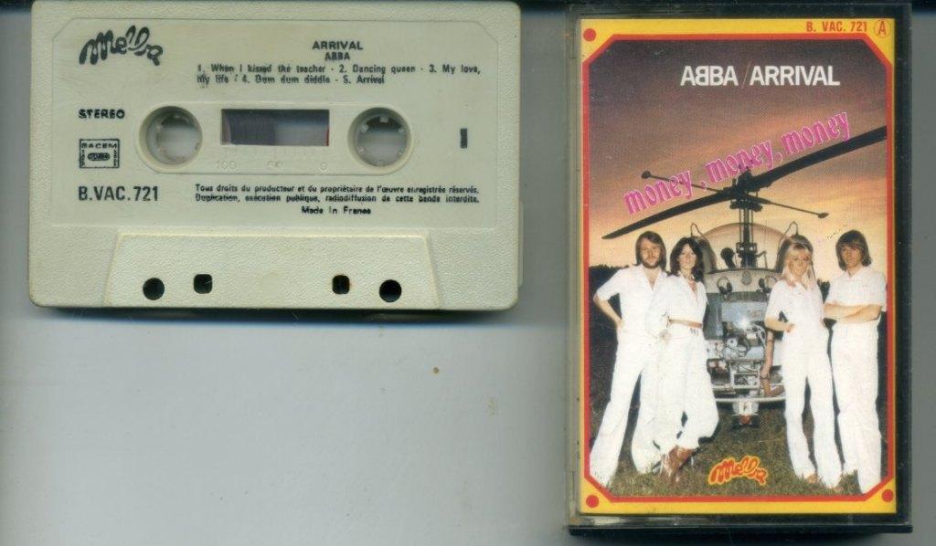 ABBA – Arrival 10 nrs cassette 1976 ZGAN, 1 bandje, Ophalen of Verzenden, Zo goed als nieuw, Origineel