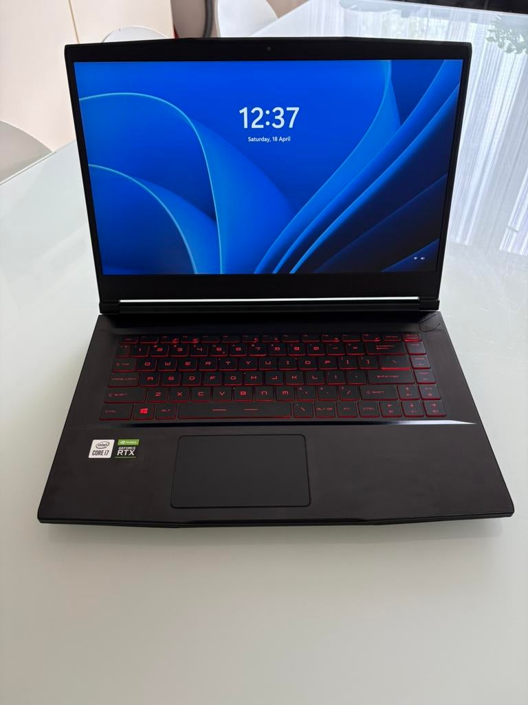 MSI Gaming Laptop GF65 thin 10UE 16GB ram Intel i7, Computers en Software, Windows Laptops, Met videokaart, 2 tot 3 Ghz, Ophalen of Verzenden