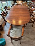 Eettafel met 6 stoelen - Verschillende afmetingen mogelijk, Huis en Inrichting, Ophalen, Gebruikt, Klassiek, 6 tot 8 stoelen