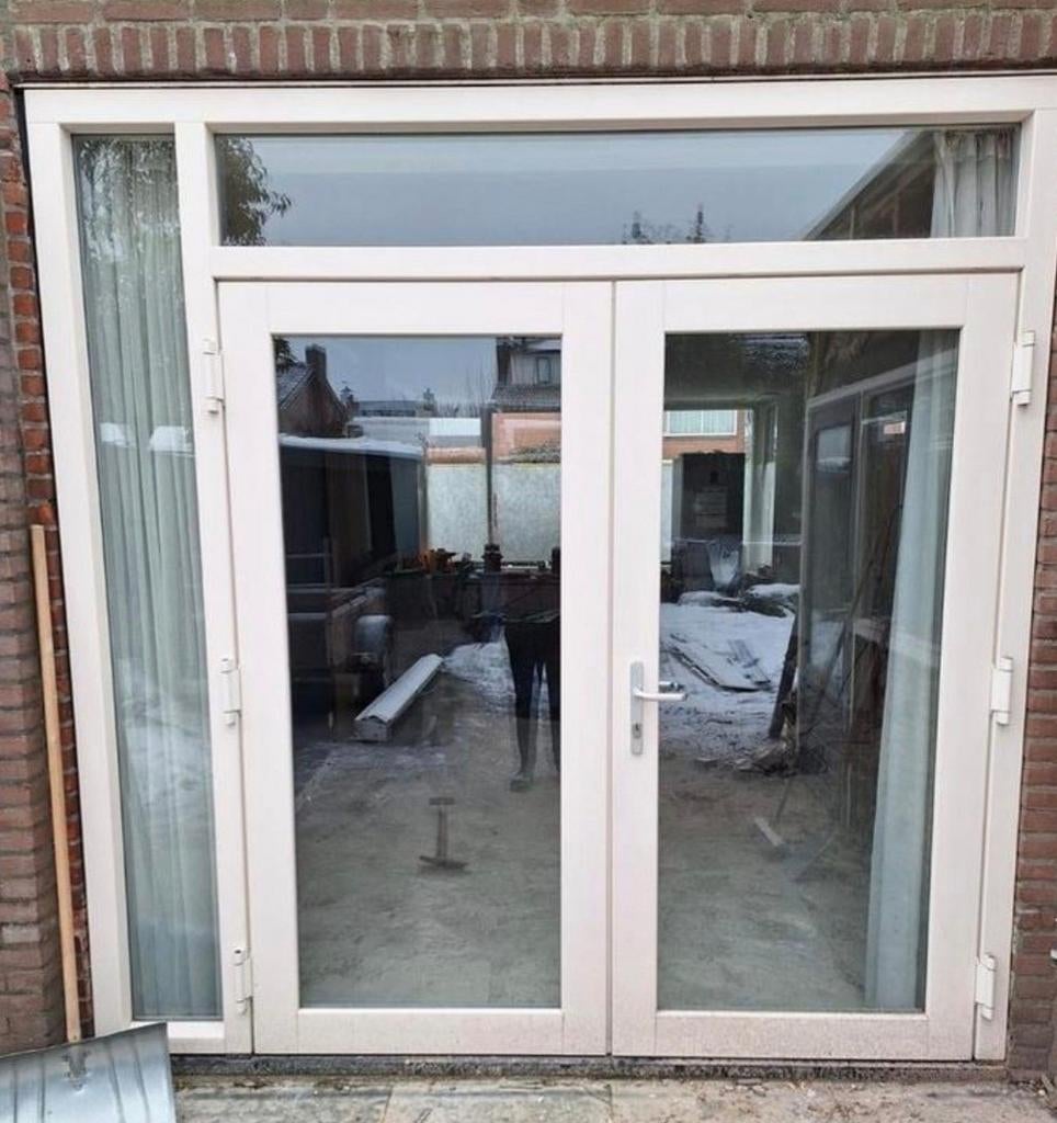 Tuindeuren openslaande deuren
Met kozijn kunstof

Zgan, Kunststof, Deurkozijn, 225 cm of meer, Ophalen of Verzenden