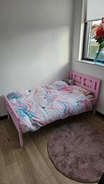 Peuterbed roze * compleet dus direct bruikbaar, 70 tot 85 cm, 140 tot 160 cm, Zo goed als nieuw, Ophalen