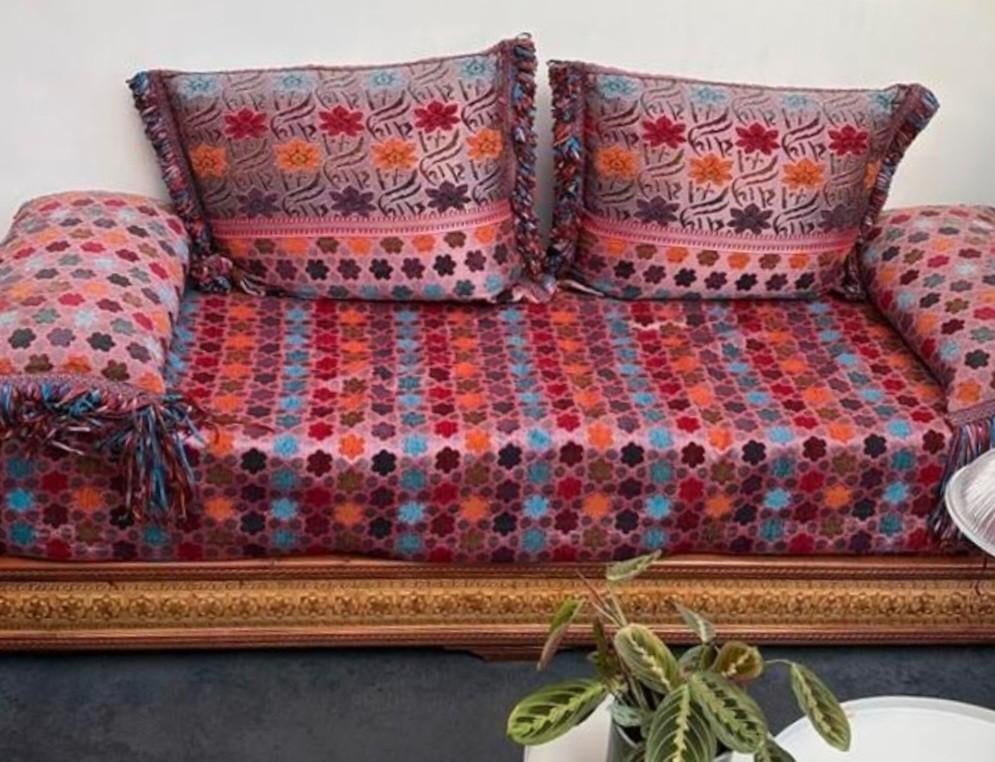 Oosterse sofa Bank Marokkaanse Bank, Ophalen, Gebruikt, Hout, Minder dan 150 cm