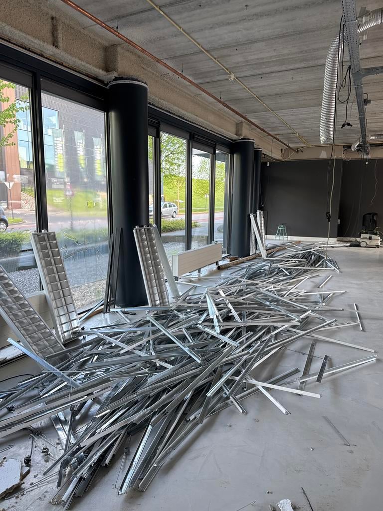 Oud ijzer en aluminium voor recycling, Doe-het-zelf en Verbouw, Metalen, Ophalen, Gebruikt, Aluminium