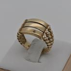 Gouden ring 14k (585) - 5,3g - Maat 17,5, Sieraden, Tassen en Uiterlijk, Ringen, Ophalen of Verzenden, Zo goed als nieuw, 17 tot 18