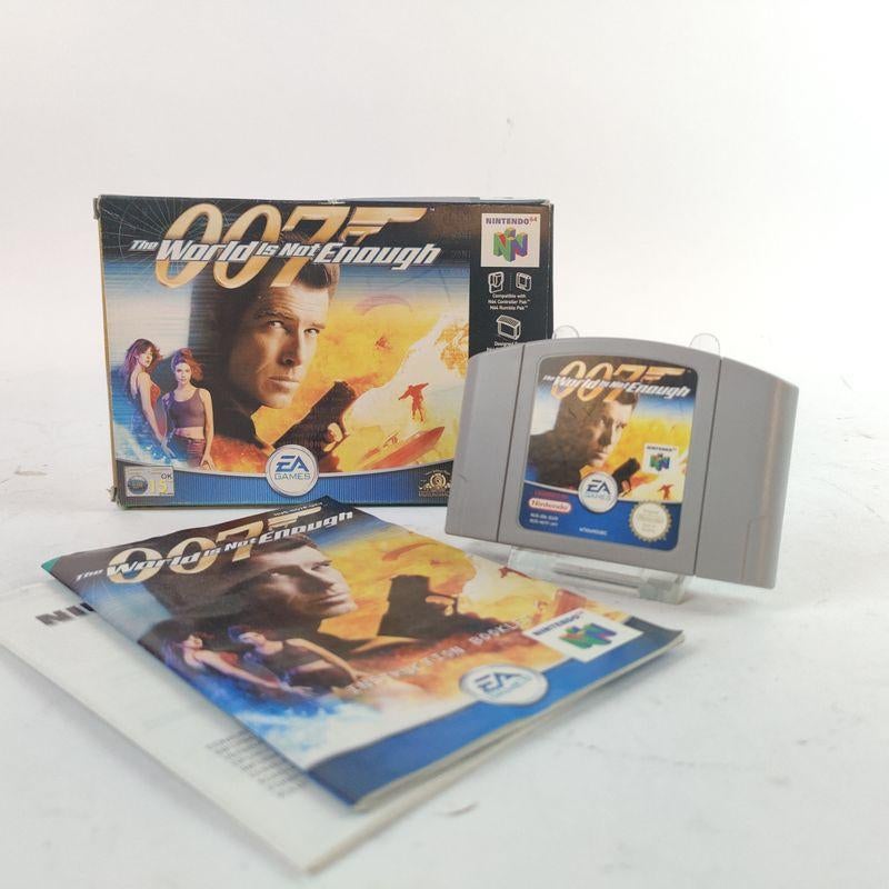 007 the world is not enough N64 + doosje || Nu voor €54.99!!, Vanaf 18 jaar, Shooter, 1 speler, Ophalen of Verzenden