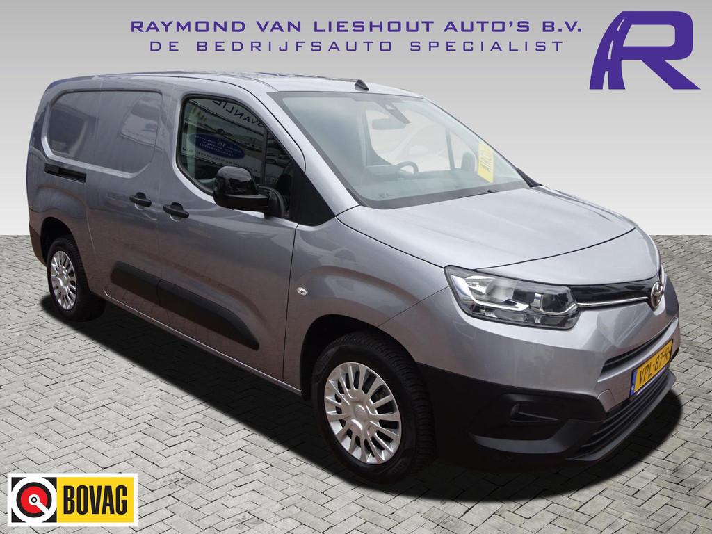 Toyota PROACE CITY 1.5 D-4D Navigator Long 130 PK NAVI CRUIS, Auto's, Bestelauto's, Voorwielaandrijving, Stof, Gebruikt, 4 cilinders