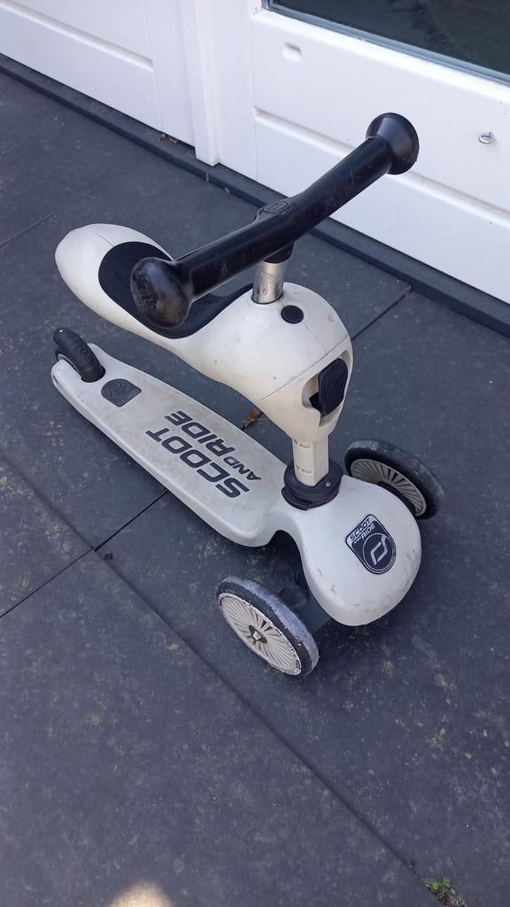Scoot and Ride 2-in-1 Loopfiets/Step, Kinderen en Baby's, Speelgoed | Buiten | Voertuigen en Loopfietsen, Ophalen, Gebruikt, Loopfiets