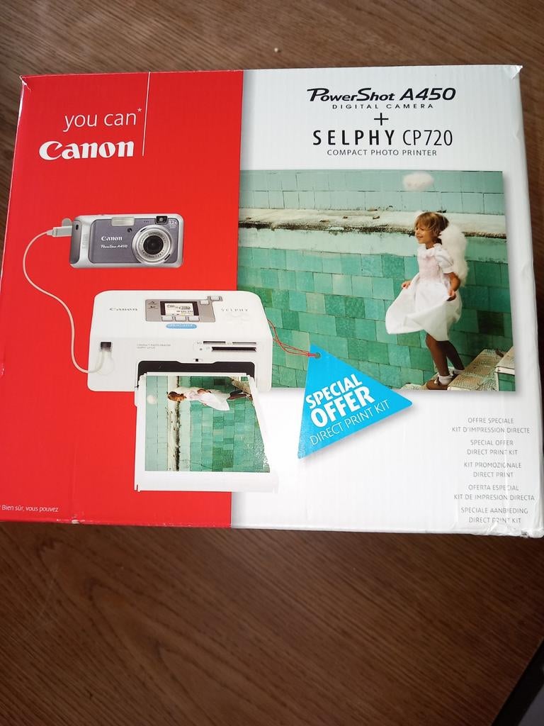 Canon Selphy compact foto printer ( let op) Zonder Camera ., Computers en Software, Printers, Ophalen of Verzenden, Nieuw