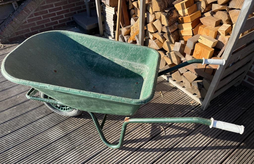 Kruiwagen Fort, Ophalen, Gebruikt