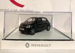 Norev 1:43 Renault Twingo 3 2019 zwart nieuw in display, Ophalen of Verzenden, Nieuw, Auto, Norev