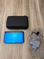Nintendo 3ds XL + travelcase, Gebruikt, Blauw, Ophalen of Verzenden, 3DS
