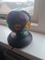Leuke disco lamp op batterijen, Ophalen of Verzenden, Zo goed als nieuw, Discobol, Kleur