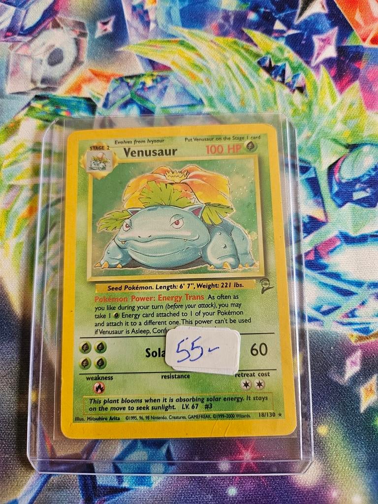 Venusaur base 2, Ophalen of Verzenden, Zo goed als nieuw