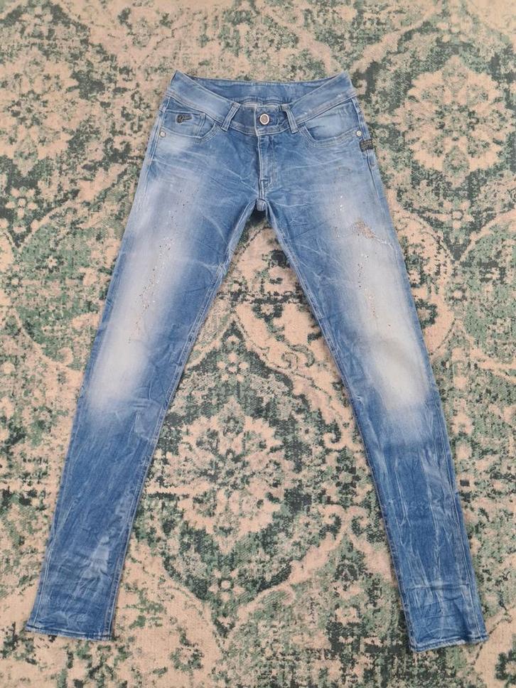 G-star raw lynn skinny W28 L34 Dames Tulsi2834 Low-rise, Kleding | Dames, Spijkerbroeken en Jeans, Zo goed als nieuw, W28 - W29 (confectie 36)