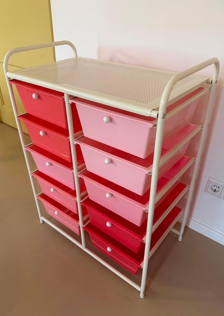 Ladekast - knutselkast, Huis en Inrichting, Kasten | Ladekasten, Zo goed als nieuw, 3 of 4 laden, Minder dan 100 cm, 25 tot 50 cm