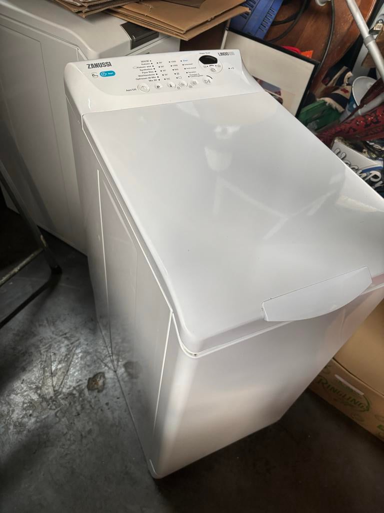 Zanussi Lindo Bovenlader Wasmachine 6kg, 6 tot 8 kg, Ophalen of Verzenden, Gebruikt, Bovenlader