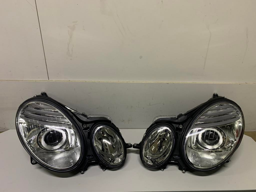 Koplamp set Mercedes benz E klasse w211 2002-2008, Ophalen of Verzenden, Nieuw, Mercedes-Benz