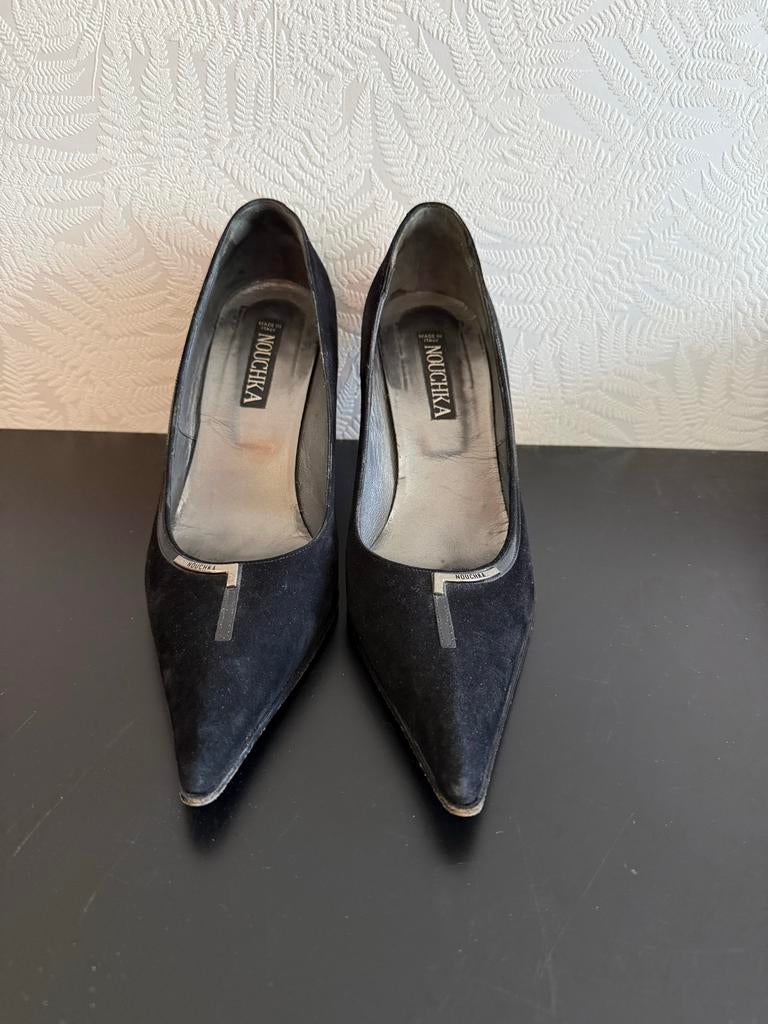 Nouchka zwarte pumps - maat 38, Ophalen, Pumps, Zwart, Zo goed als nieuw