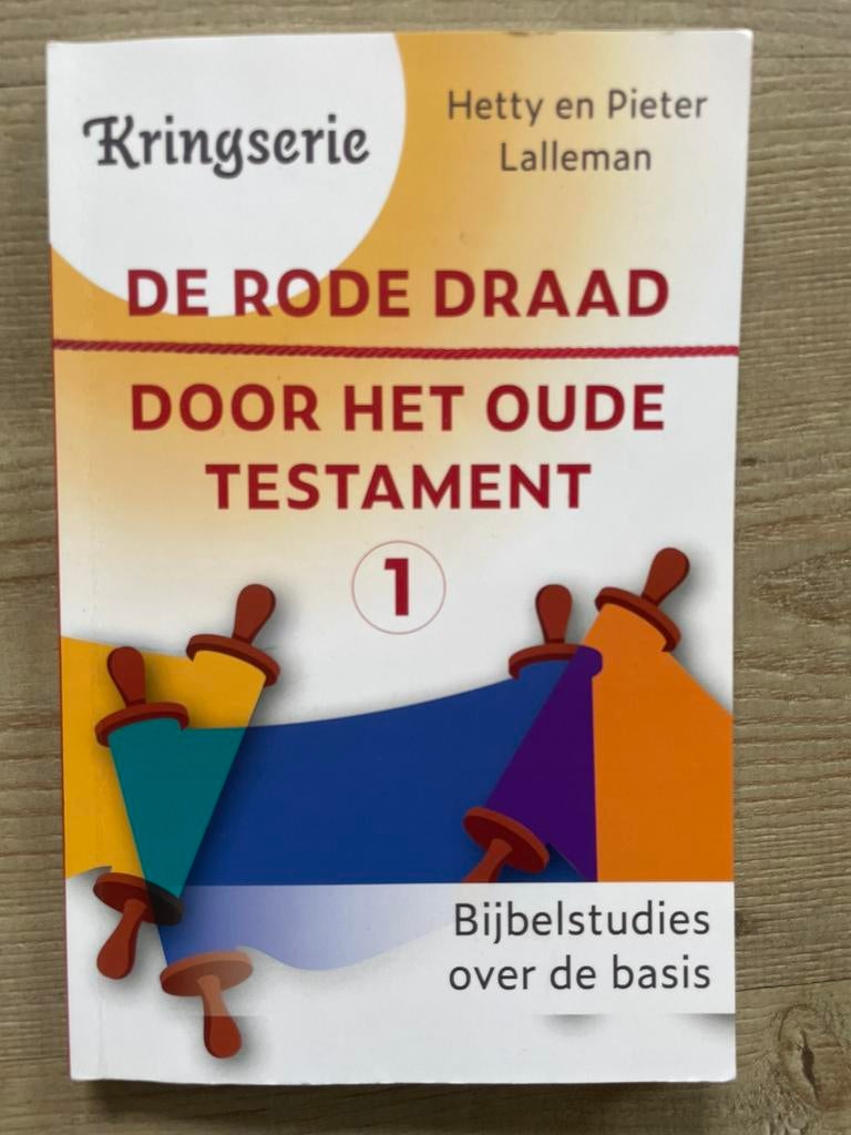 Dr. Hetty Lalleman - De rode draad door het oude testament 1, Gelezen, Christendom | Protestants, Ophalen of Verzenden, Dr. Hetty Lalleman