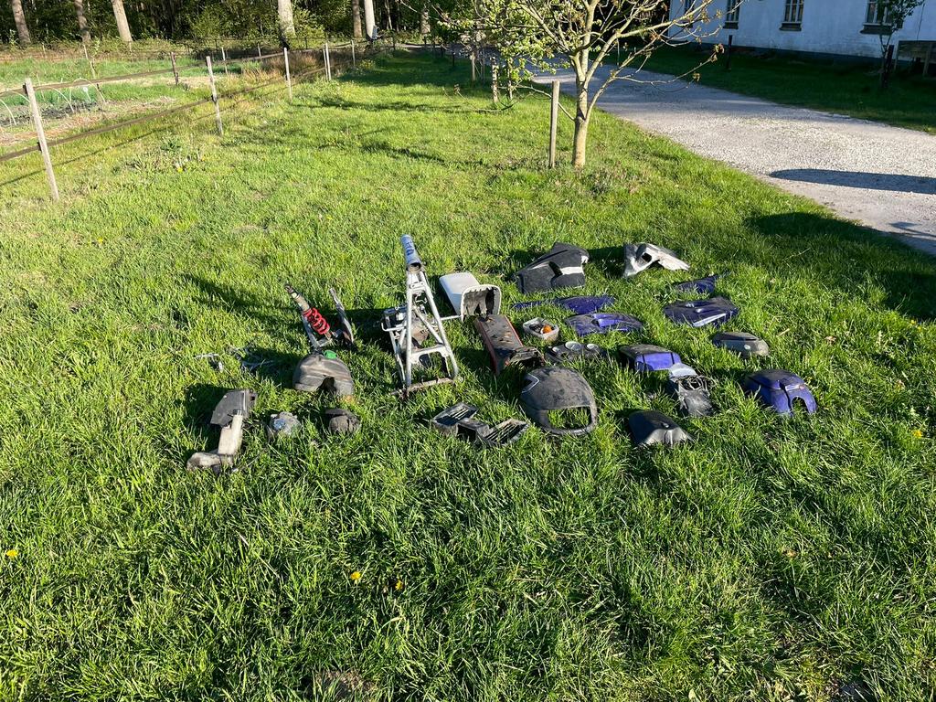 Tka. Derbi onderdelen., Ophalen, Gebruikt