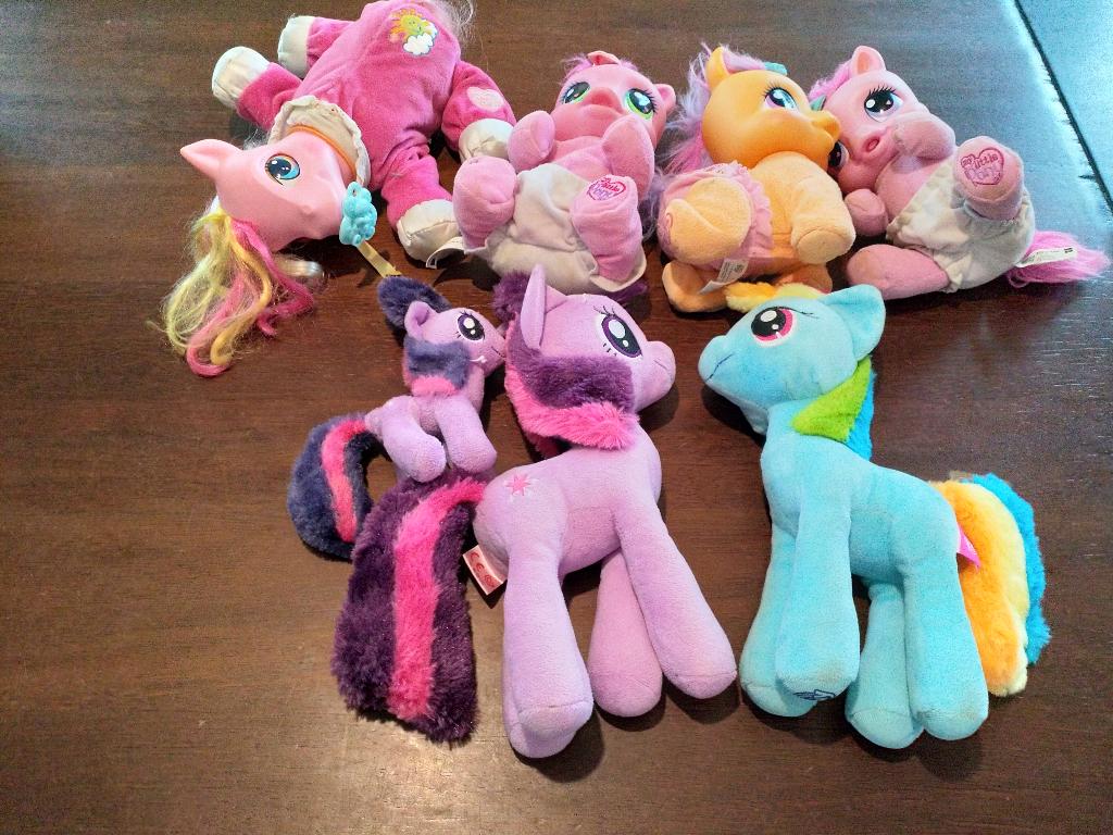 Heel veel my little pony knuffels, in 1 koop 10 euro, Ophalen, Zo goed als nieuw