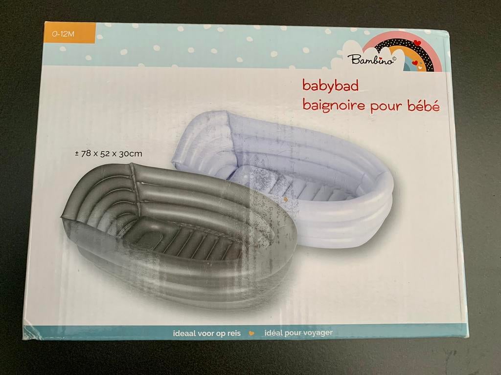 TE KOOP: Bambino opblaasbaar babybad NIEUW, Kinderen en Baby's, Badjes en Verzorging, Ophalen of Verzenden, Nieuw, Badje, Overige merken