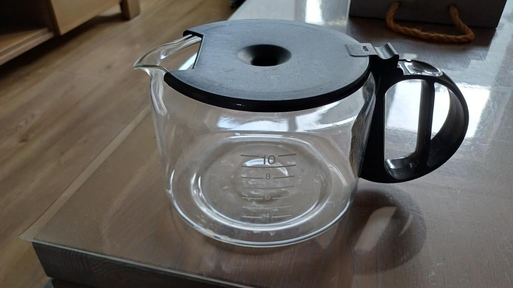 Braun koffiekan, Ophalen of Verzenden, Gebruikt, Glas, Pot, Bus of Blik