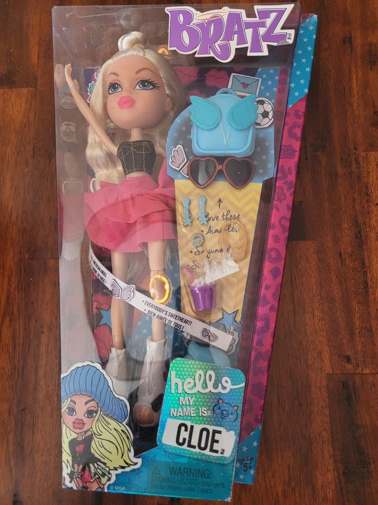 Bratz Cloe pop nieuw in doos - Blond haar, Ophalen of Verzenden, Nieuw, Overige typen