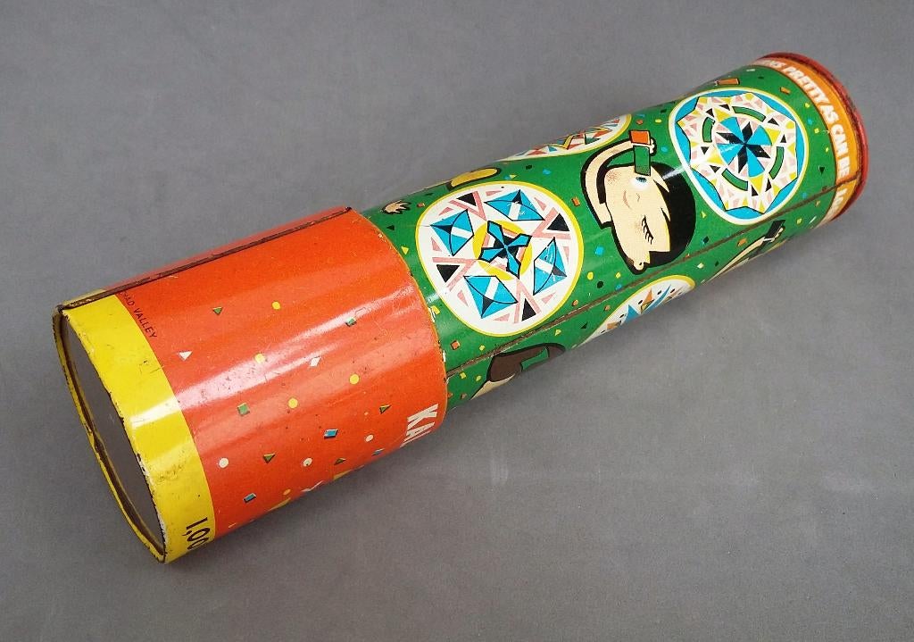 Omstreeks 1950-1960 Kaleidoscope Kristal Ster Patroon Kijker, Ophalen of Verzenden