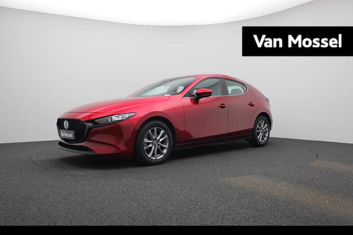 Mazda 3 2.0 e-SkyActiv-X M Hybrid 186 | Navigatie | 360. Cam, Auto's, Mazda, Bedrijf, Te koop, ABS, Adaptive Cruise Control, Airbags