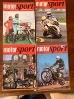 Blad Motorsport honda cb750 cb 550 motoguzzi 1000 hydro, Ophalen of Verzenden, Zo goed als nieuw