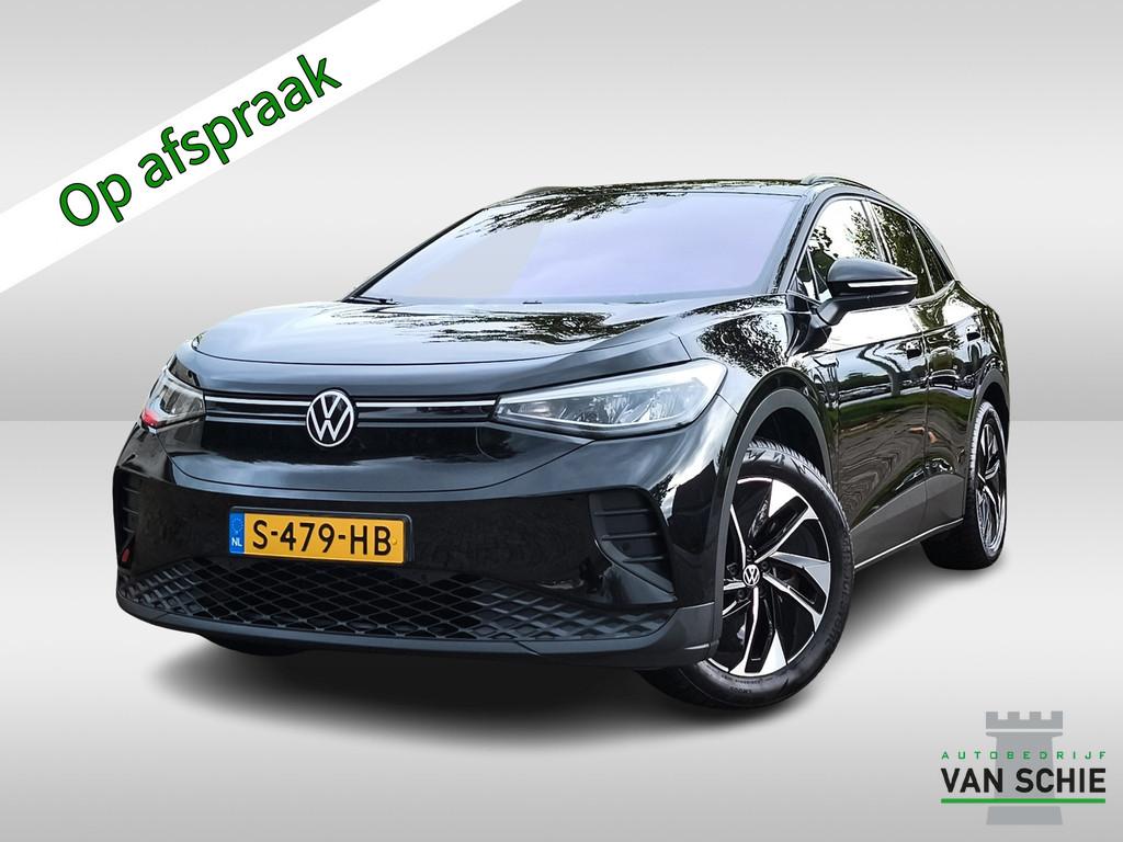 Volkswagen ID.4 Pro 77 kWh 3-Fase 2e-Eig. & Keurig-Onderh BO, 12 maanden, Gebruikt, Zwart, 528 km