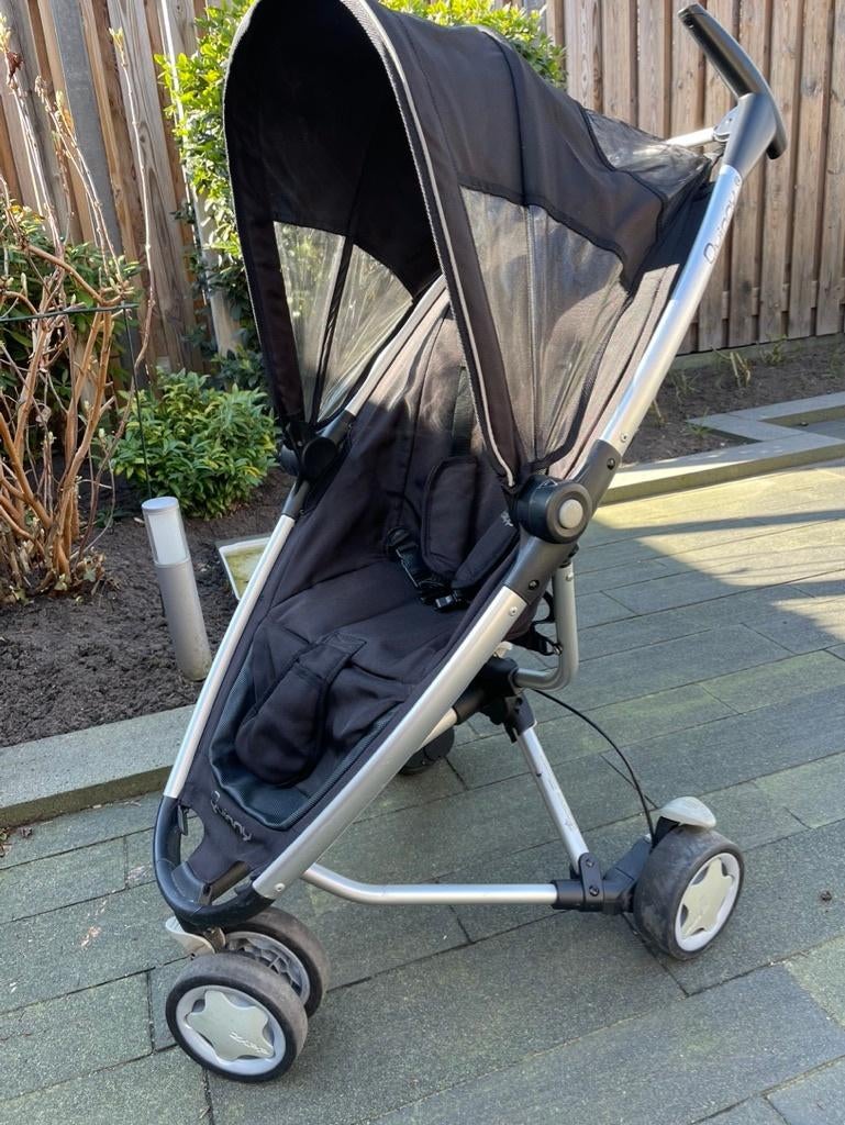 Buggy wandelwagen Quinny opvouwbaar kleur zwart, Ophalen, Gebruikt, Quinny, Regenhoes