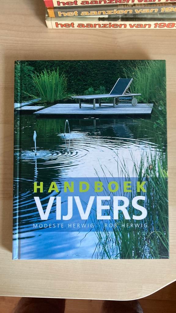 Rob Herwig - Handboek vijvers, Boeken, Wonen en Tuinieren, Nieuw, Ophalen of Verzenden, Rob Herwig; Modeste Herwig, Interieur en Design