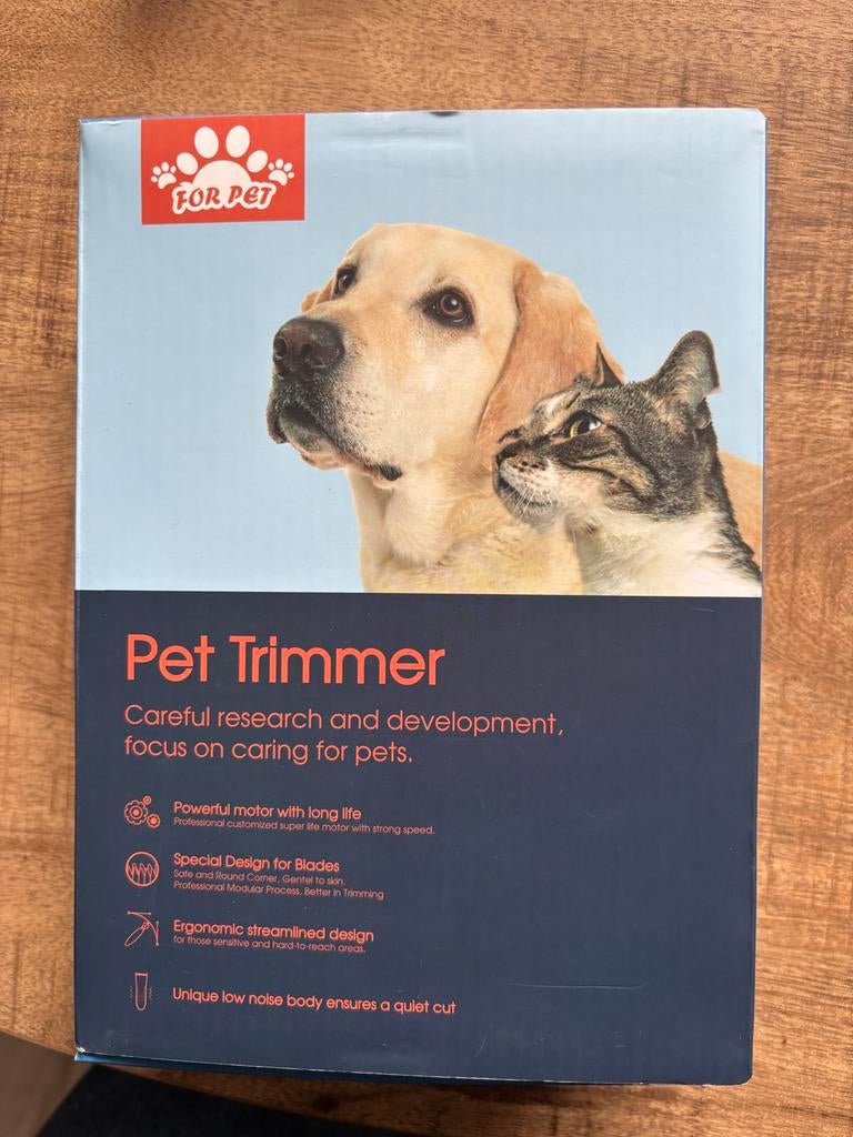 Pet trimmer, Dieren en Toebehoren, Ophalen of Verzenden, Zo goed als nieuw