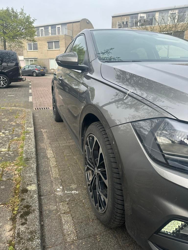 Volkswagen Polo 1.0 TSI 80pk 2019 Grijs, Voorwielaandrijving, 1025 kg, 40 €/maand, Origineel Nederlands