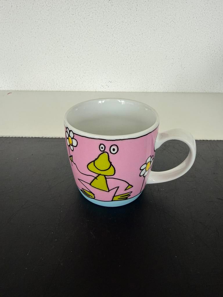 Babette Harms mok kikker, Huis en Inrichting, Keuken | Servies, Ophalen of Verzenden, Zo goed als nieuw, Overige stijlen, Kop(pen) en/of Schotel(s)