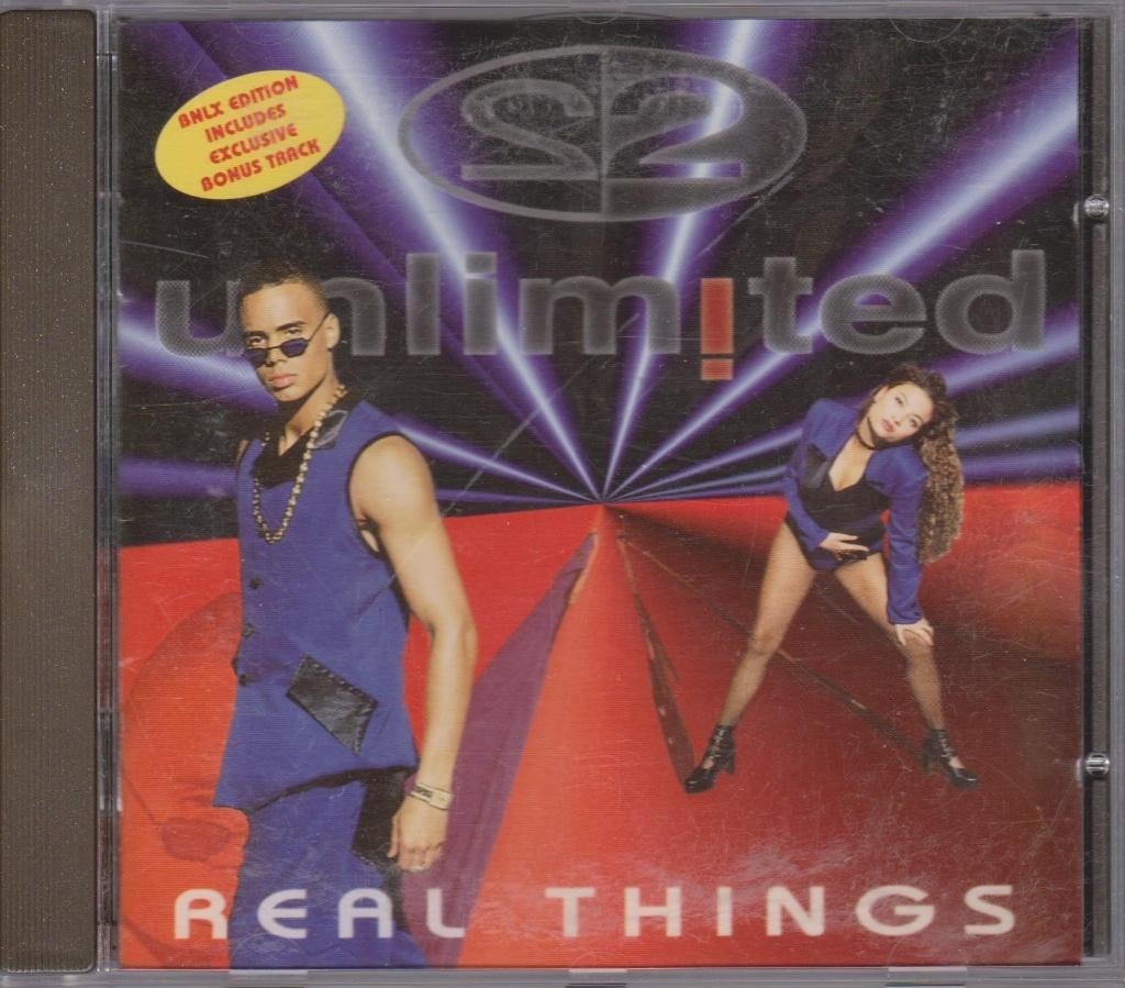 2 Unlimited. Real Things. Dance. CD. Voor tracklist zie foto, Ophalen of Verzenden, Zo goed als nieuw, Dance Populair