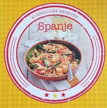 Spanje in 40 heerlijke recepten, Gelezen, Spanje, Ophalen of Verzenden, Hoofdgerechten