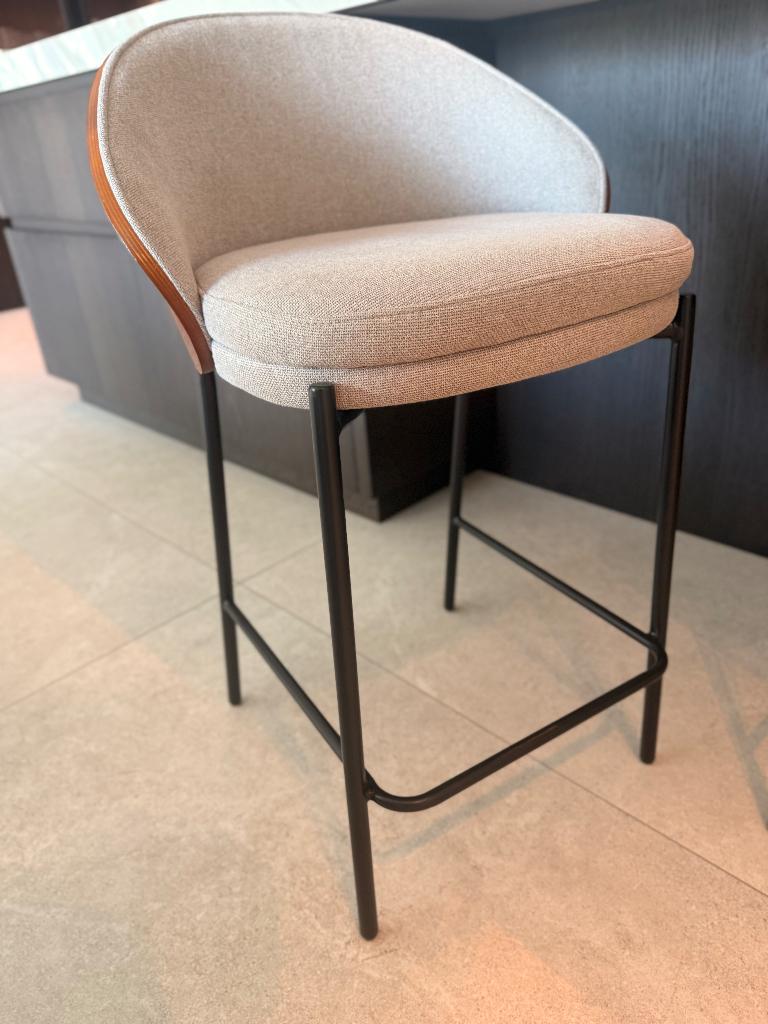 Barkrukken, Huis en Inrichting, Barkrukken, Ophalen, Met voetsteun, 60 tot 90 cm, Zo goed als nieuw