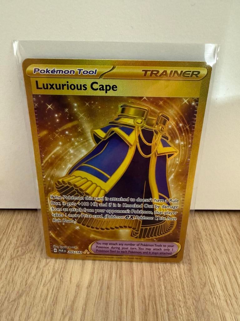 Pokémon Kaart | Trainer Luxurious Cape PAR 265/182, Verzenden, Zo goed als nieuw