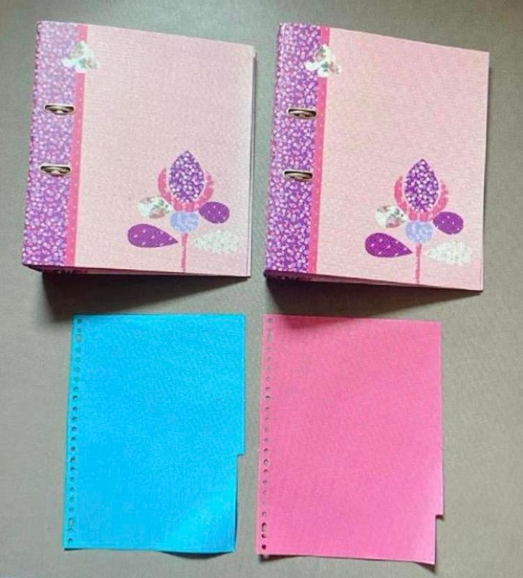 Opbergmappen met ringbanden, Ophalen of Verzenden, Zo goed als nieuw