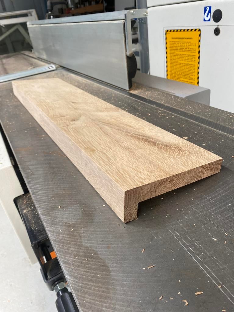 Eiken vensterbanken, 25 tot 50 mm, Eiken, Ophalen of Verzenden, Zo goed als nieuw