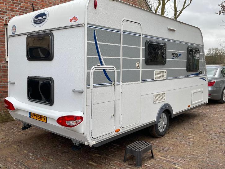 Caravelair Antares Luxe 2014 met stapelbed, Caravans en Kamperen, Caravans, Bedrijf, tot en met 6, 750 - 1000 kg, Standaardzit