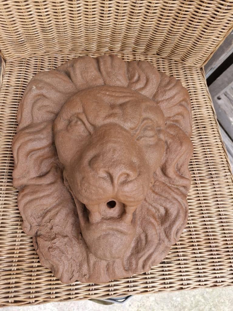 Fontein , waterspuwer , leeuw, Tuin en Terras, Tuinbeelden, Ophalen of Verzenden, Atw, Atw, Nieuw