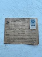 Amerikaans bonnenboekje WOII - 1942, Verzamelen, Ophalen of Verzenden