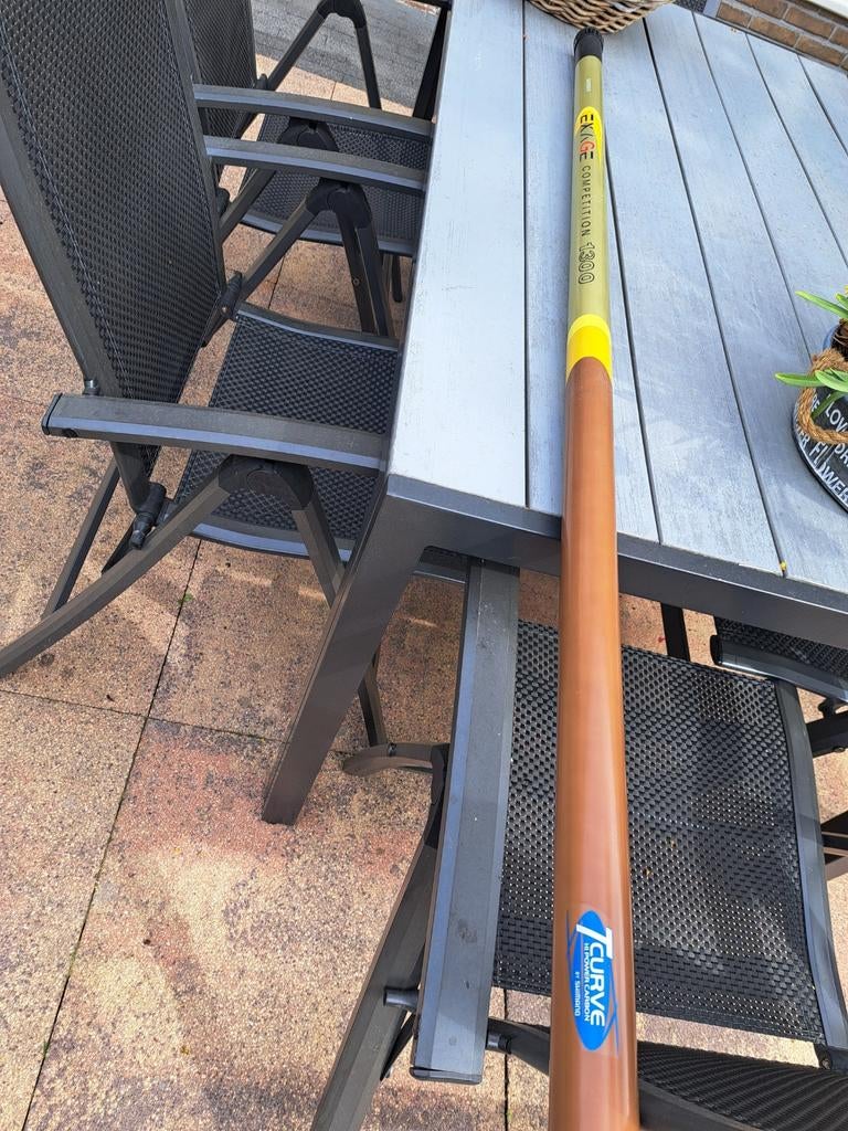 Gevraagd 11 meter eind deel Shimano Exage, Ophalen of Verzenden, Vaste hengel