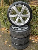 Volvo velgen met zomerbanden 19 inch S60 V60 V70 S80 5x108, Gebruikt, Banden en Velgen, 235 mm, Personenwagen
